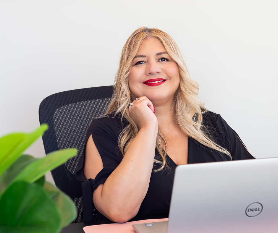Rachel in Office
